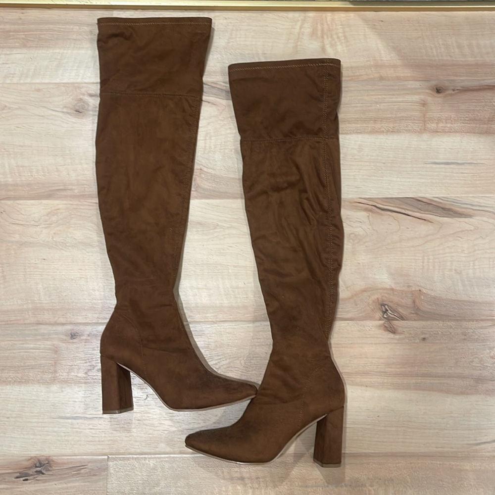 Steve Madden Thigh high suede boots